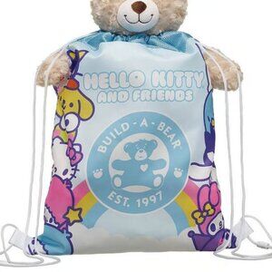 Build a Bear Sanrio Hello Kitty and Friends Toy Bear Carrier Backpack